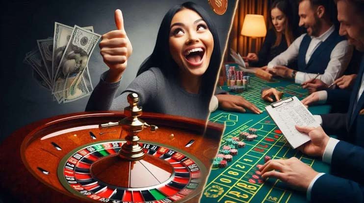 Live AduQ table on ninjajago login mobile app showing dealer and player cards